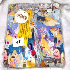 Disney princess bamboo one piece 4T nwt